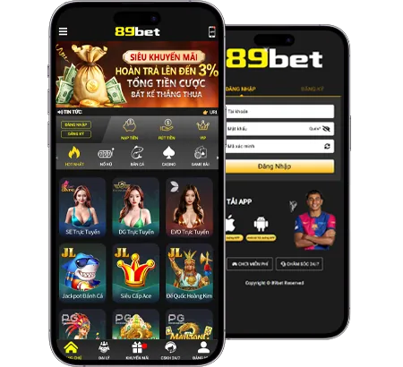 Giao diện người dùng trực quan của xbet App với các biểu tượng và menu rõ ràng